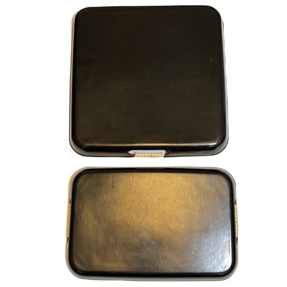 Lacquer Wear Vintage Christmas Trays Set of 2 - Picture 2 of 12